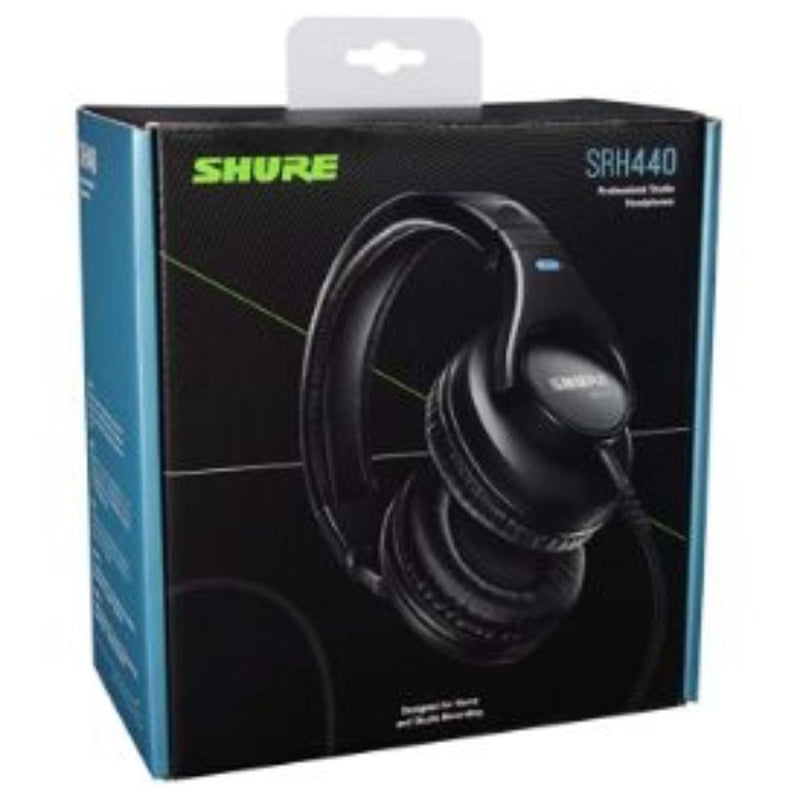 Audífonos Shure SRH440-BK Diadema Negro 40 mm
