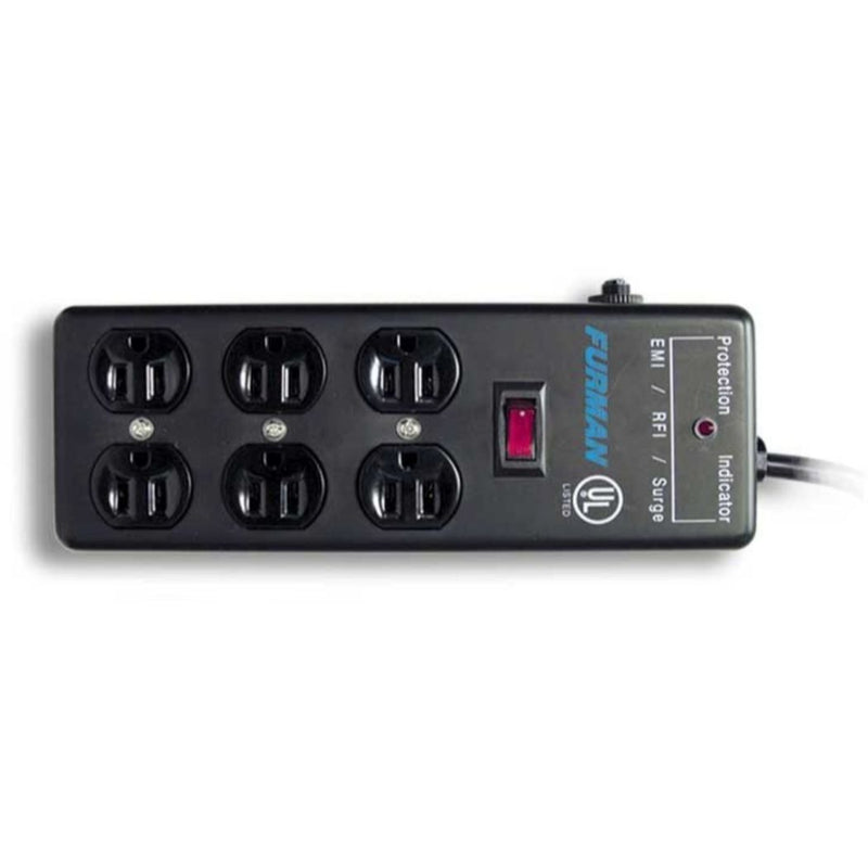 Acondicionador de Línea FURMAN SS6B Negro 6 Contactos