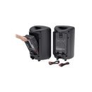 Set de audio YAMAHA STAGEPAS600BT Mezcladora 6 Ch Bluetooth 2 Bafles Pasivos 8"