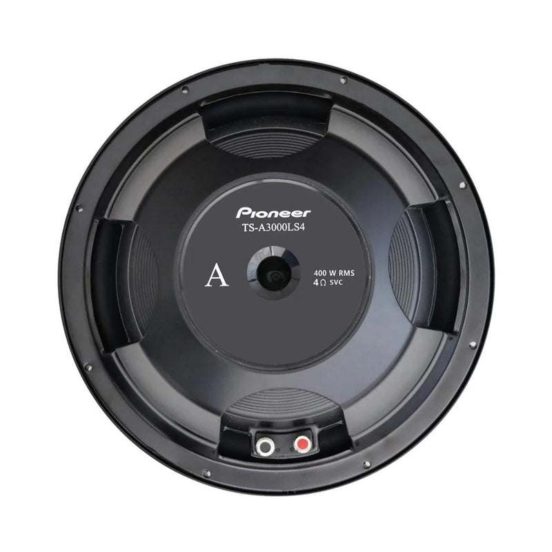 Subwoofer Plano PIONEER TS-A3000LS4 12/400W R.M.S./4 Ohms"