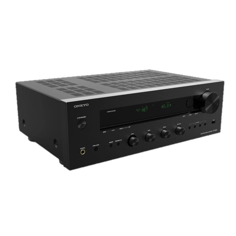 Receptor Estéreo TX-8470 ONKYO de 2 Canales, Wi-Fi, Bluetooth, Phono, Audio y Video