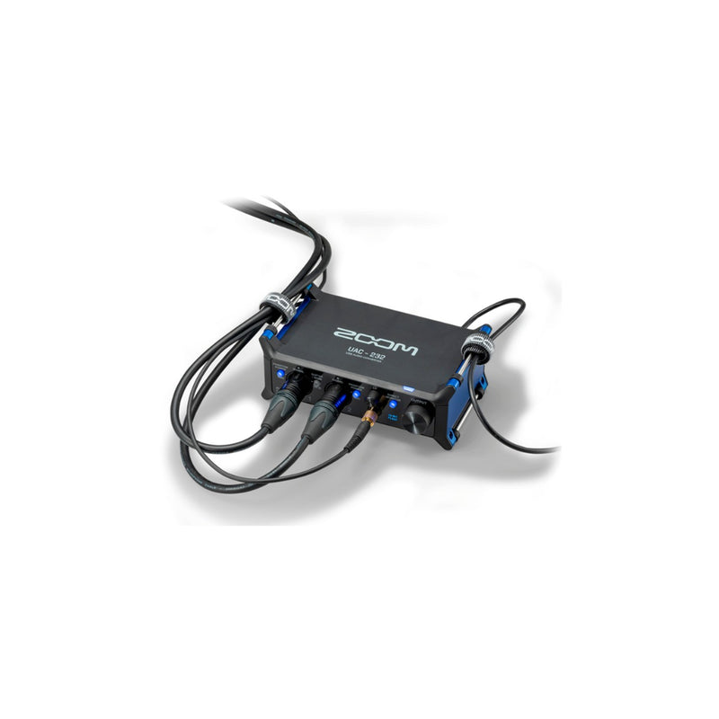 Interfaz Audio ZOOM UAC-232 Bits 32 Flotante 2 XLR TRS