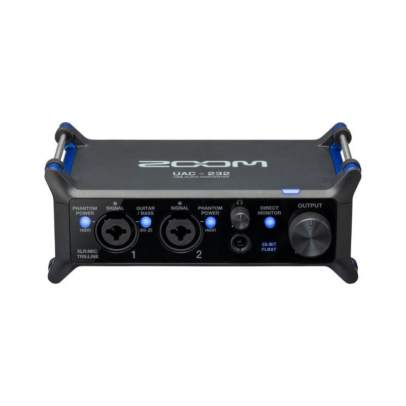 Interfaz Audio ZOOM UAC-232 Bits 32 Flotante 2 XLR TRS