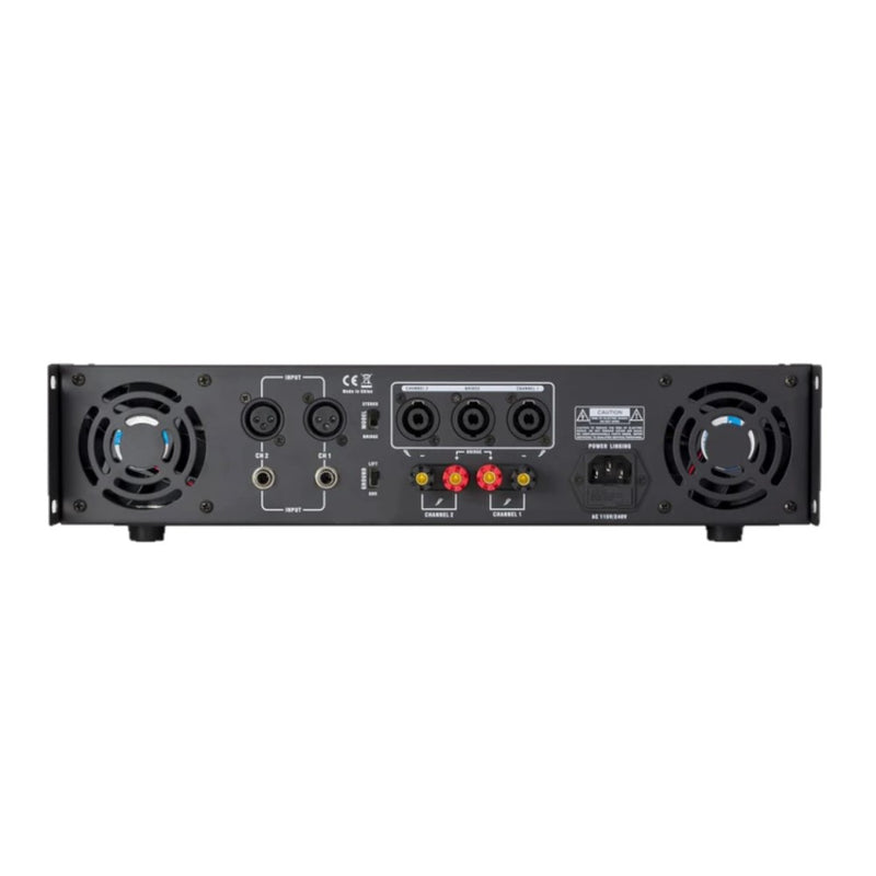 Amplificador Estéreo XGA-4000 GEMINI 2 Canales, XLR y RCA, 700W RMS