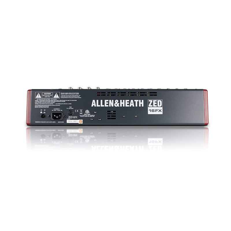 Mezcladora Pasiva ALLEN&HEATH ZED-16FX 10 Canales Mono EFX