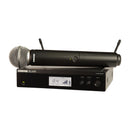 Micrófono Inalámbrico SHURE BLX24R-SM58 Vocal Dinámico Montaje en rack