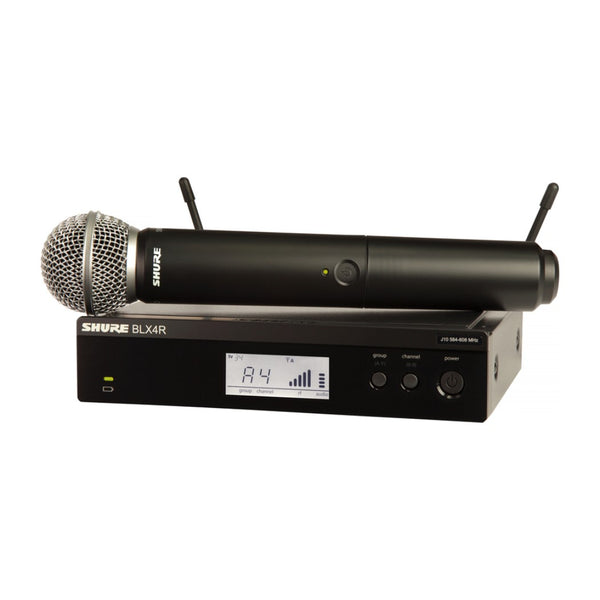 Micrófono inalámbrico SHURE BLX24R-SM58 Vocal Dinámico Montaje en rack