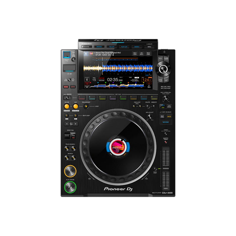 Reproductor múltiple PIONEER CDJ-3000 Negro/Profesional DJ/Pantalla 9"