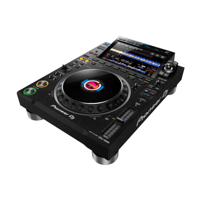 Reproductor múltiple PIONEER CDJ-3000 Negro/Profesional DJ/Pantalla 9"