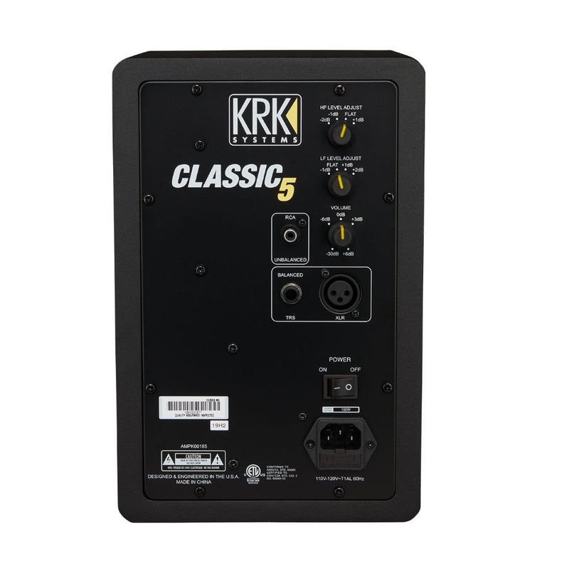 Monitor de Campo Cercano KRK CL5G3-NA Classic Negro 5" 50W 2 Vías