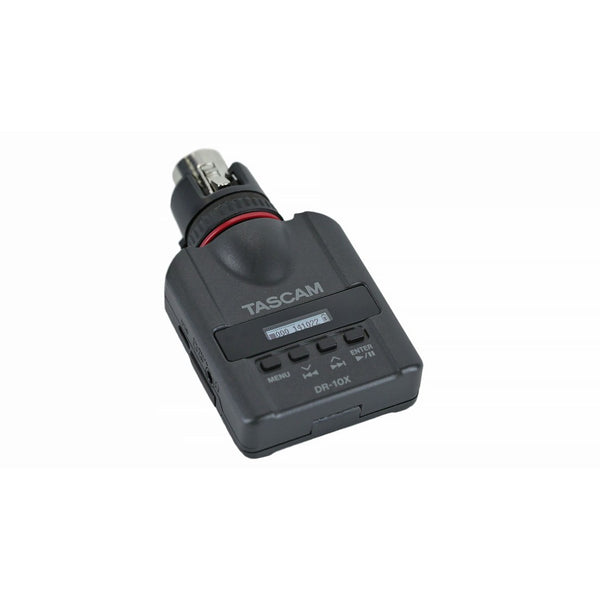 Grabadora Voz Portatil Tascam DR-10X Para Microfono Dinamico Negro