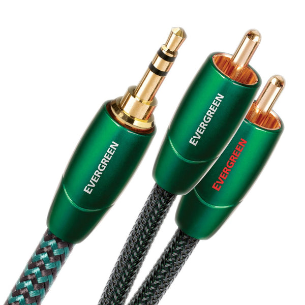 Cable RCA a 3.5mm Audio Quest EVERGO2MR 2M / estéreo / verde