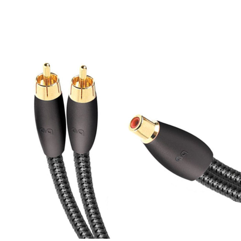Cable divisor AUDIOQUEST F22M-FLX-X RCA hembra a 2 conectores RCA macho