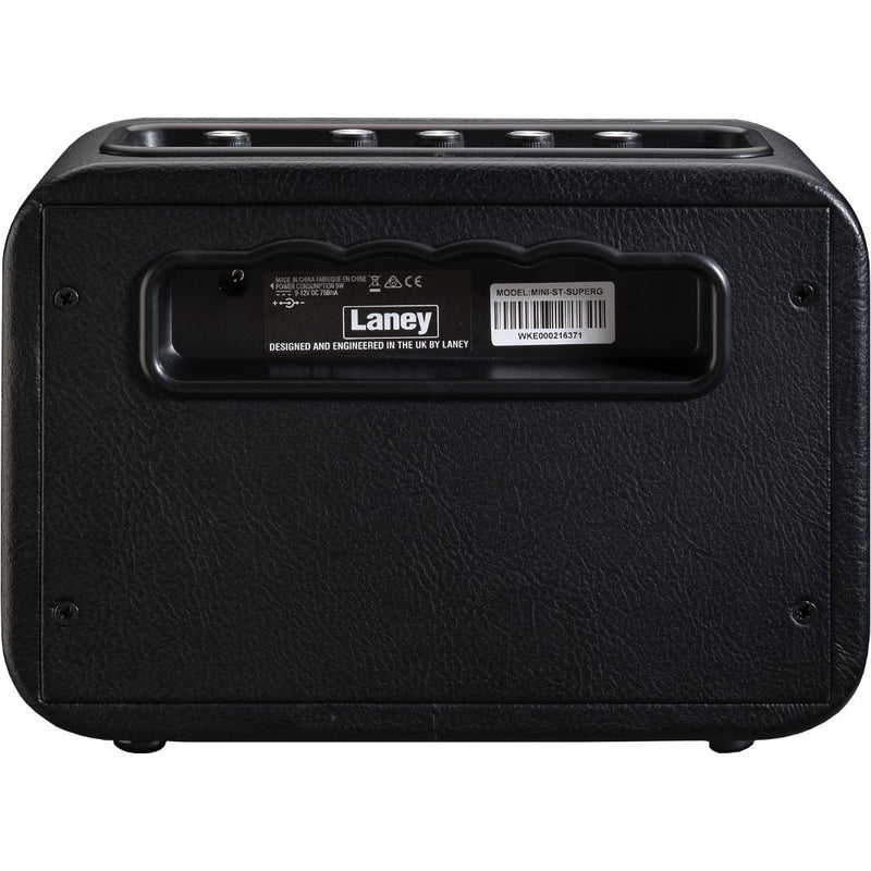Mini Amplificador Laney MINI-ST-SUPERG Negro/2x3"/6W/Aux/LSI