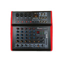 Mezcladora Amplificada SOUNDTRACK MIX-6PC 6 Canales 150W x2 Phantom