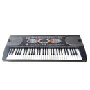 Teclado musical ELTON MK2085 negro con 54 teclas de piano y pantalla LCD para niños
