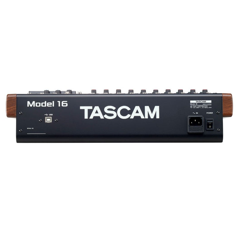 Mezcladora Pasiva TASCAM MODEL 16 Bluetooth 5.1 USB 14 Ch MIDI