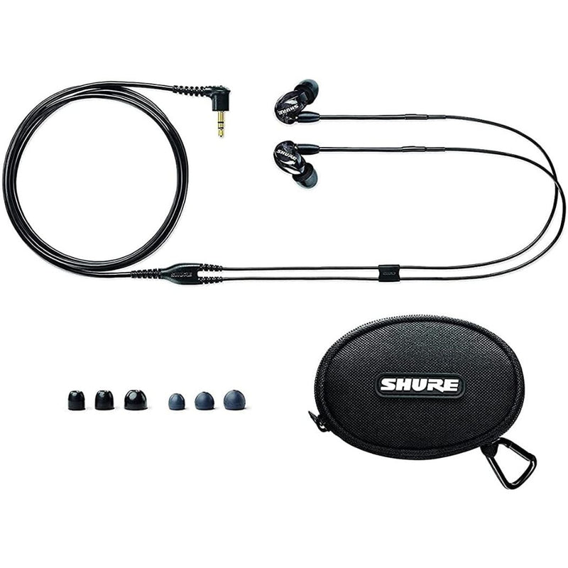 Audífonos In-ear SHURE SE215K Negro/Micro bobina dinámica