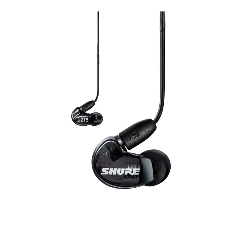 Audífonos In-ear SHURE SE215K Negro/Micro bobina dinámica