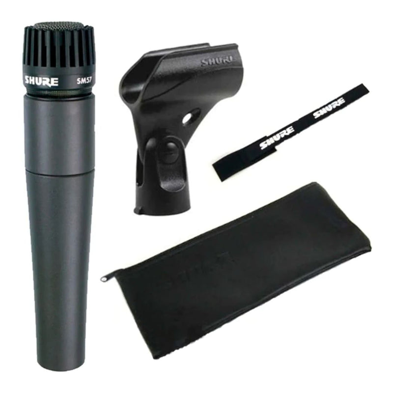 Micrófono para instrumentos SHURE SM57-LC Cardioide/Ideal para metales