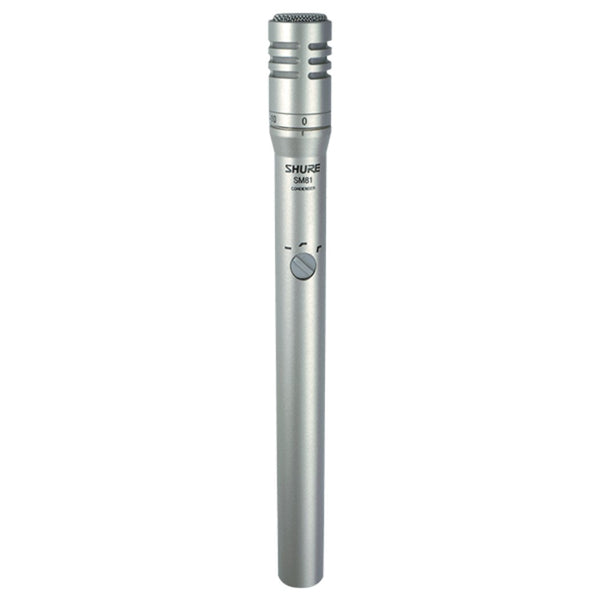 Micrófono Instrumentos Shure SM81-LC Cardioide Condensador Alta ganancia