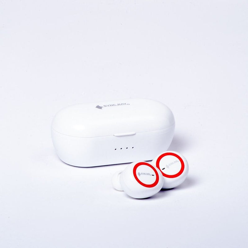 Audífono Inalámbricos SYNC RAY SR-TWS57 Blanco/Bluetooth 5.0/True wireless