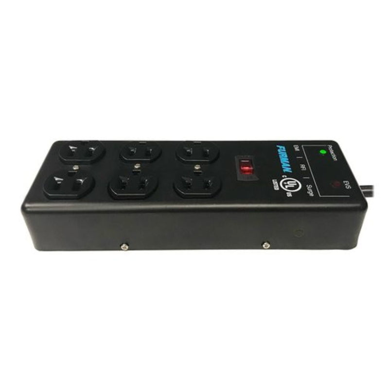 Regulador FURMAN SS6B-PRO Negro 6 Contactos Filtro