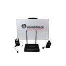 Micrófonos inalámbricos SOUNDTRACK STW-28HLL Diadema y Solapa UHF Frecuencias Fijas