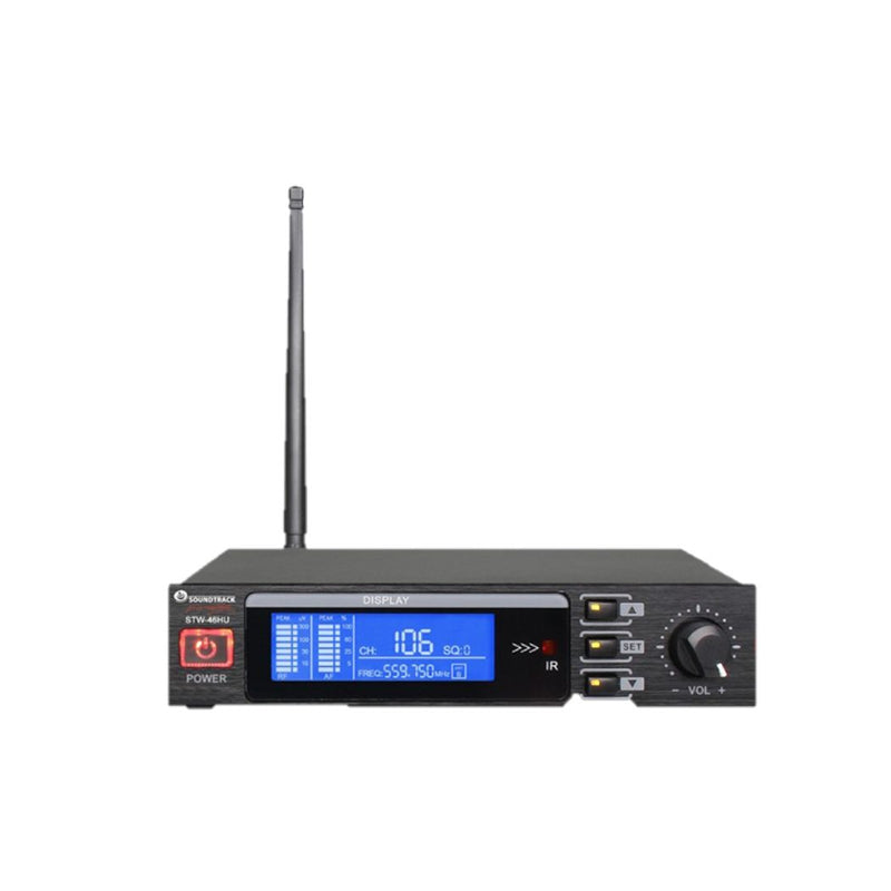 Micrófono Inalámbrico SoundTrack STW-46HU de Mano/Cardioide