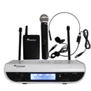 Micrófonos Inalámbricos SOUNDTRACK STW-27HUL Diadema, Solapa de Mano