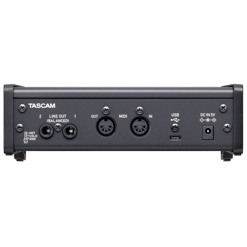 Interfaz de Audio TASCAM US-2X2HR USB/MIDI/2 Canales/24 Bits