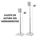 Soportes de Altavoz Inalámbricos Sanus WSSA2-W1 Compatibles SONOS ONE, Play: 1 / Play 3