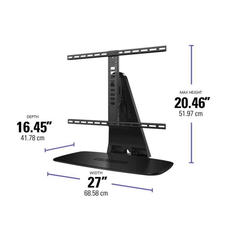 Base para TV Sanus WSTV1-B1 Compatible con Sonos Play Bar 32-60" Giratoria