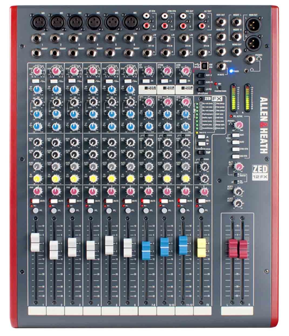 その他 PURPOSE HARMONY SERIES XT4222ARSAW6CZ MEZCLADOR DE 2 CANALES ALLEN&HEATH ZED6 - Casa Instrumental